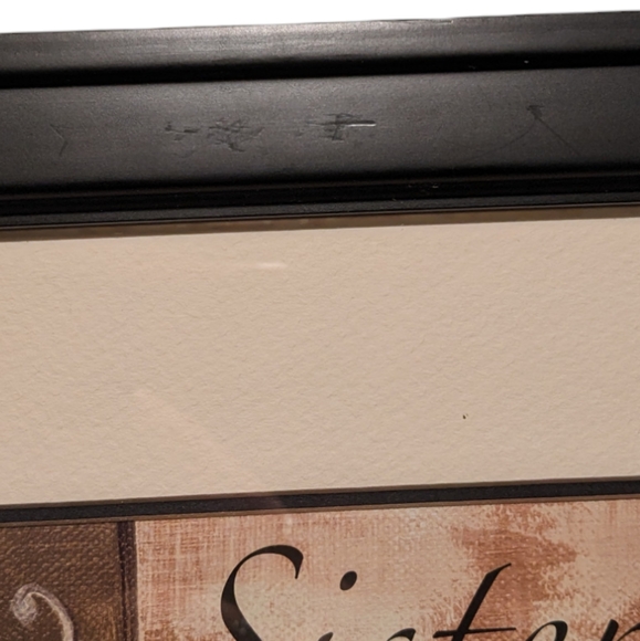 Homestudio Having a sister is like having a best friend for life framed artwork - Picture 6 of 7